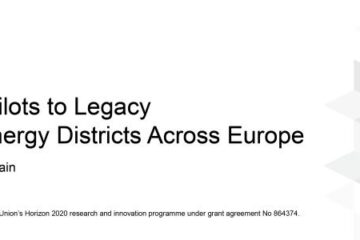 Cartel del congreso de ATELIER: ATELIER. Energy Positive Districts. From Lighthouse pilots to Legacy: Scaling Positive Energy Districts Across Europe. 11th & 12th March 2026, Bilbao, Spain This project has received funding from the European Union's Horizon 2020 research and innovation programme under grant agreement No 864374