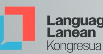 Languages Lanean kongresuaren kartela.
