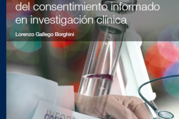 Portada del libro «La traducción inglés-español del consentimiento informado en investigación clínica», de Lorenzo Gallego Borghini.